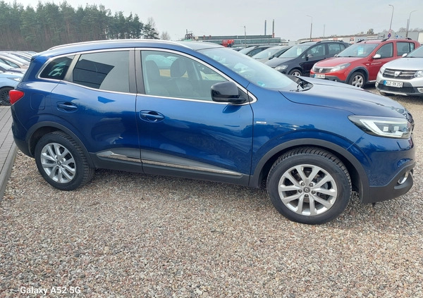 Renault Kadjar cena 58900 przebieg: 109000, rok produkcji 2017 z Lębork małe 781
